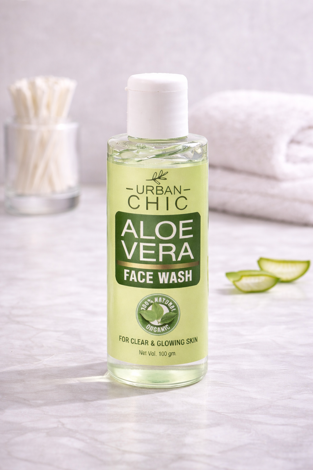 Urban Chic Naturals Aloe Vera Face Wash