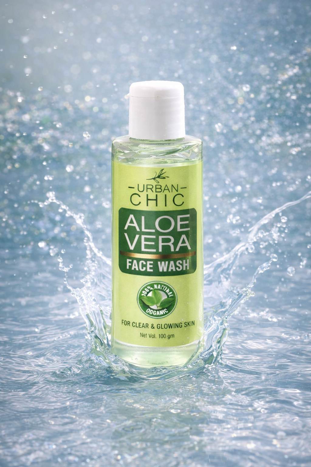 Urban Chic Naturals Aloe Vera Face Wash